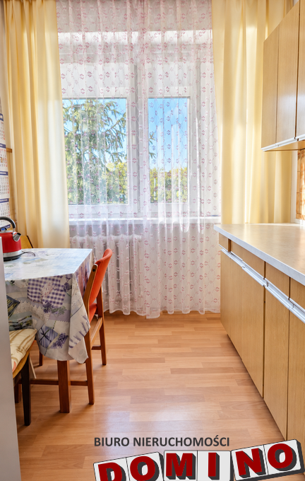 Jasna kuchnia z widokiem na ogród